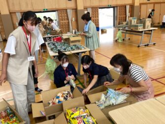 夏休み中高生福祉体験
