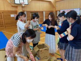 夏休み中高生福祉体験