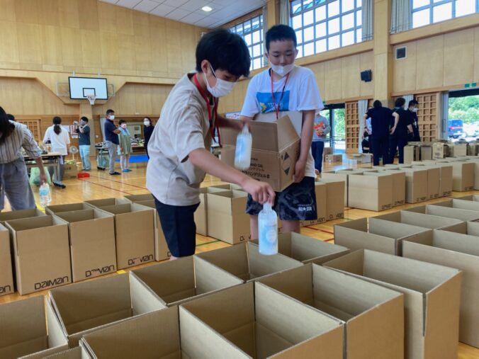 夏休み中高生福祉体験