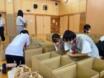 夏休み中高生福祉体験
