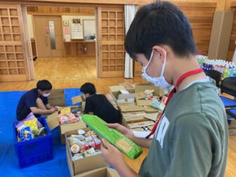 夏休み中高生福祉体験